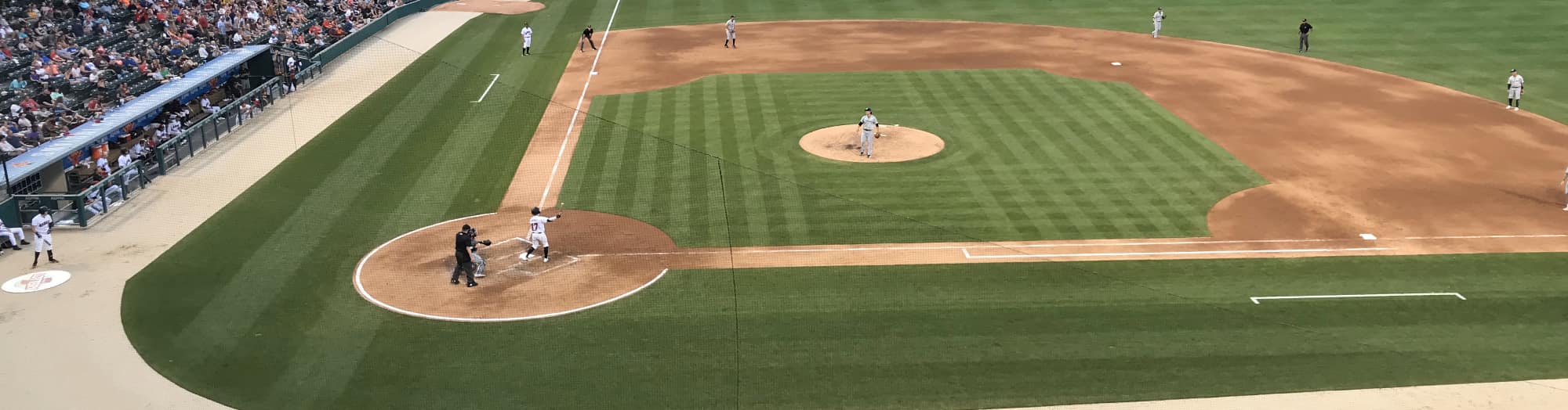 green baseball field Dallas